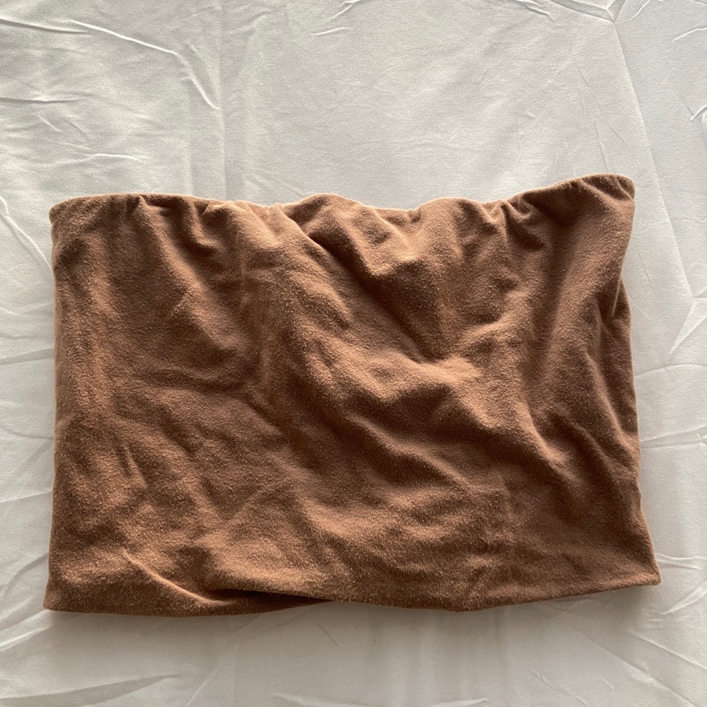 Brown Tube Top